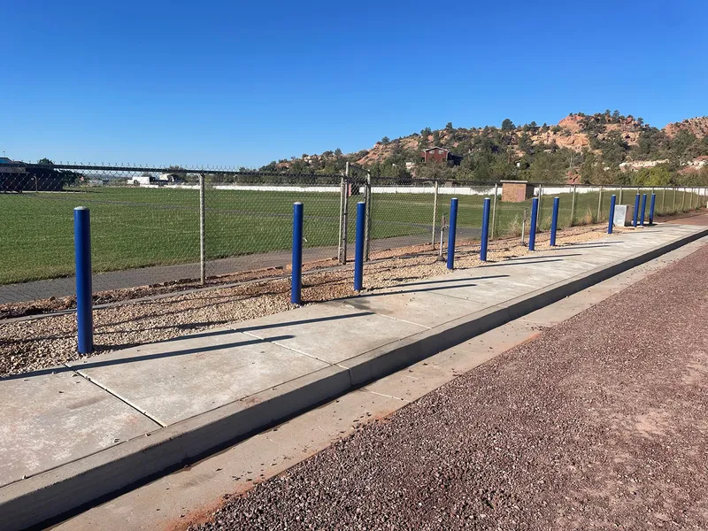 Newly constructed fill station