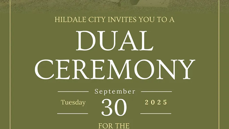 Ribbon Cutting & Park Groundbreaking