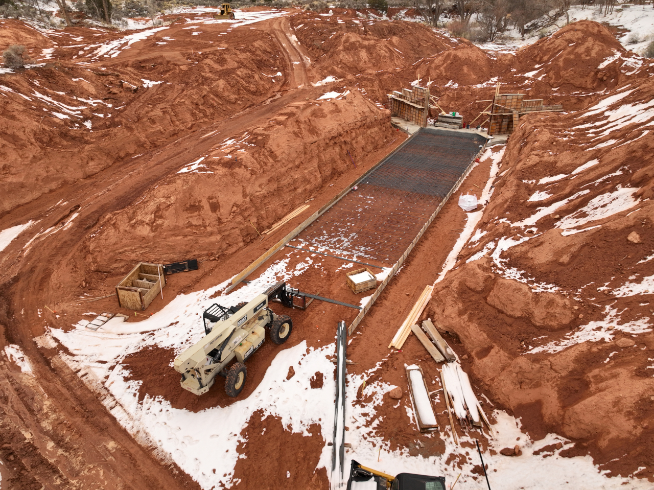 Recent construction progress at the Maxwell Park expansion